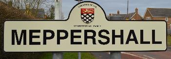 Meppershall sign